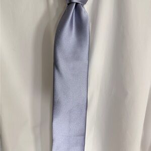 Calvin Klein Light Blue / Silver / Periwinkle Silk Tie